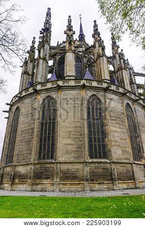 St.barbara Church In Kutna Hora,unesco World Heritage,czech