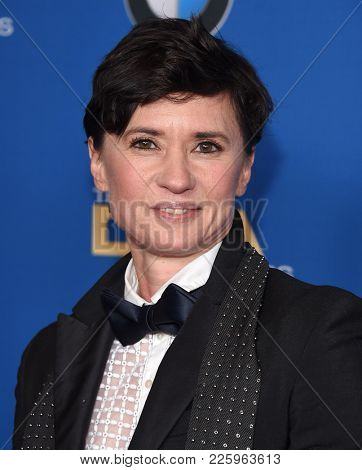 LOS ANGELES - FEB 03:  Kimberly Peirce arrives for the 2018 Director Guild Awards on February 3, 2018 in Beverly Hills, CA                