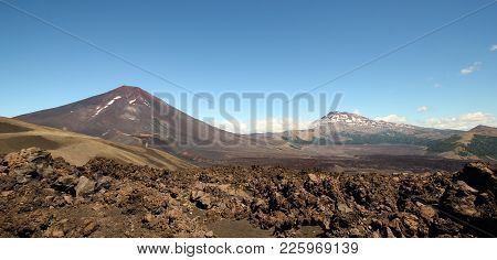 Lonquimay Volcano, In Bio Bio Region, Chile