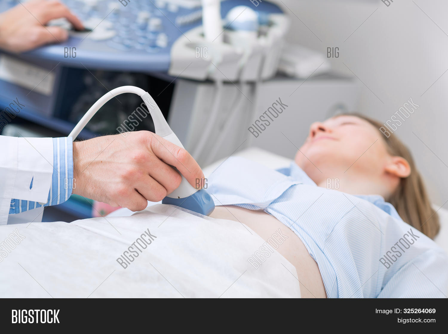 Sonographer Using Image & Photo (Free Trial) Bigstock