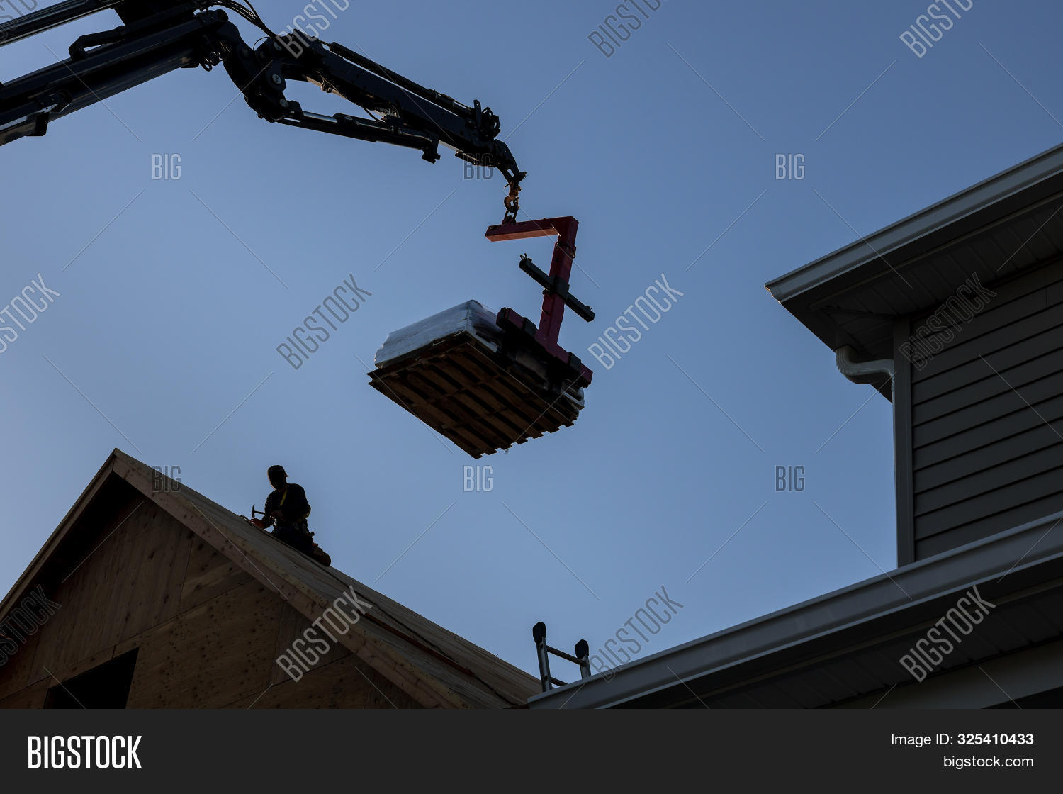 Boom Truck Forklift Image & Photo (Free Trial) Bigstock