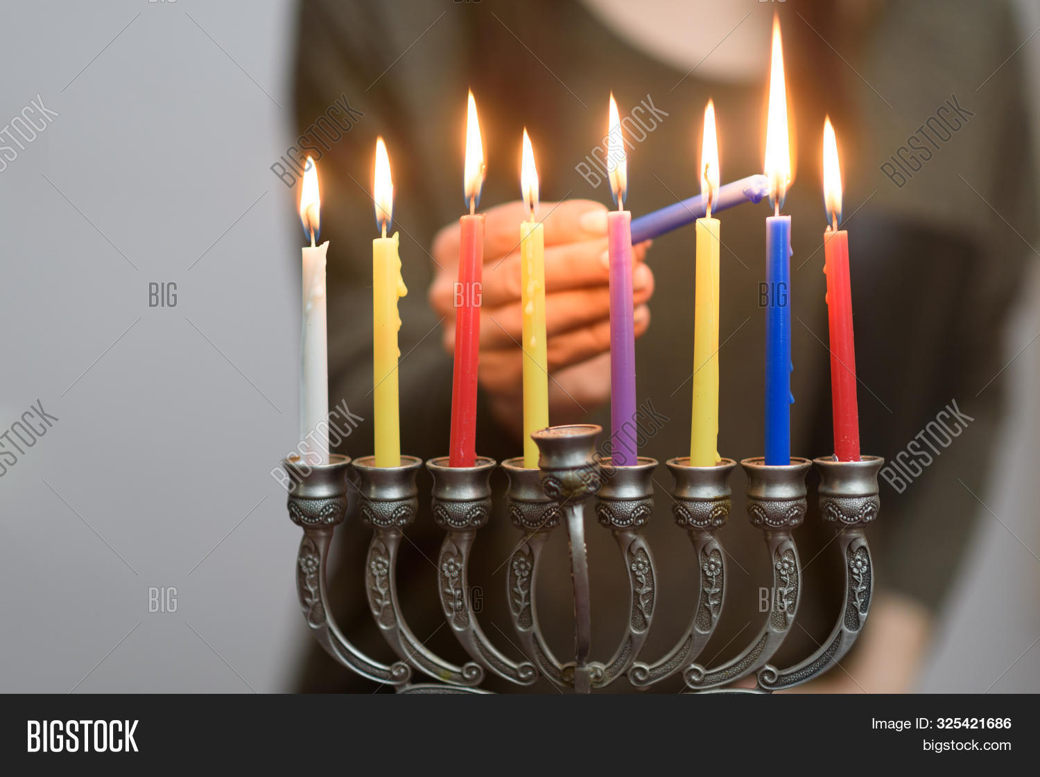 Jewish Woman Lighting Image & Photo (Free Trial) Bigstock