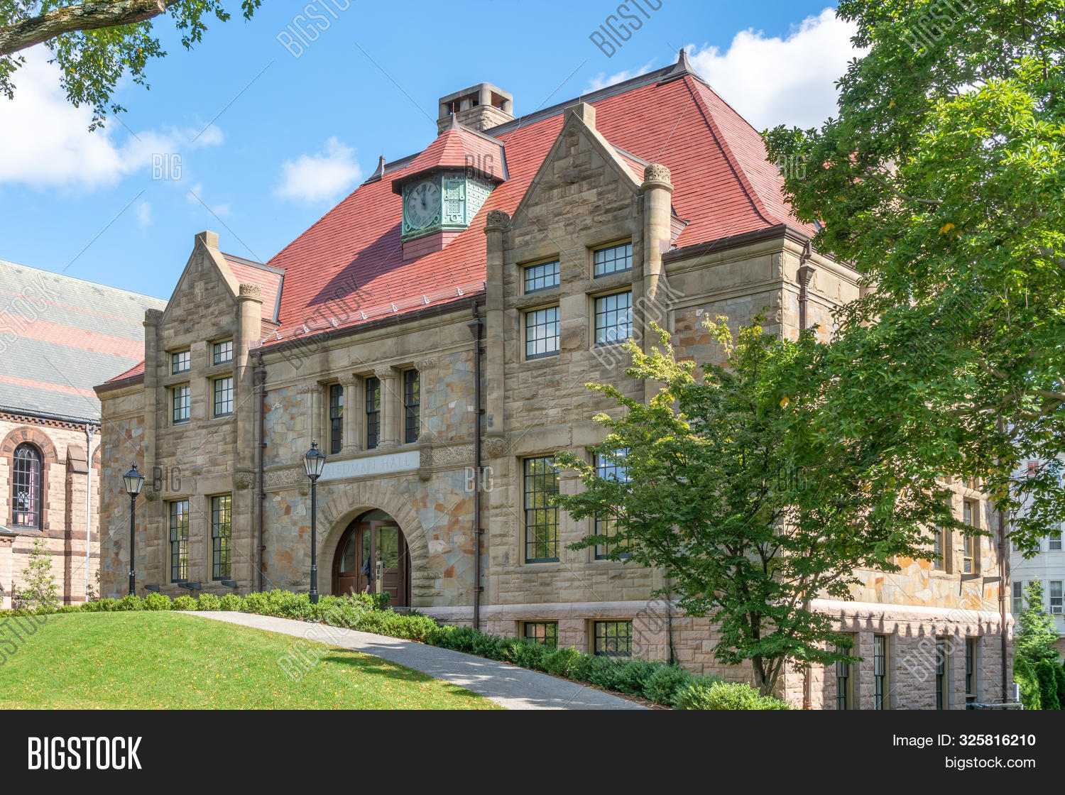 Sayles Hall Campus Image Photo Free Trial Bigstock