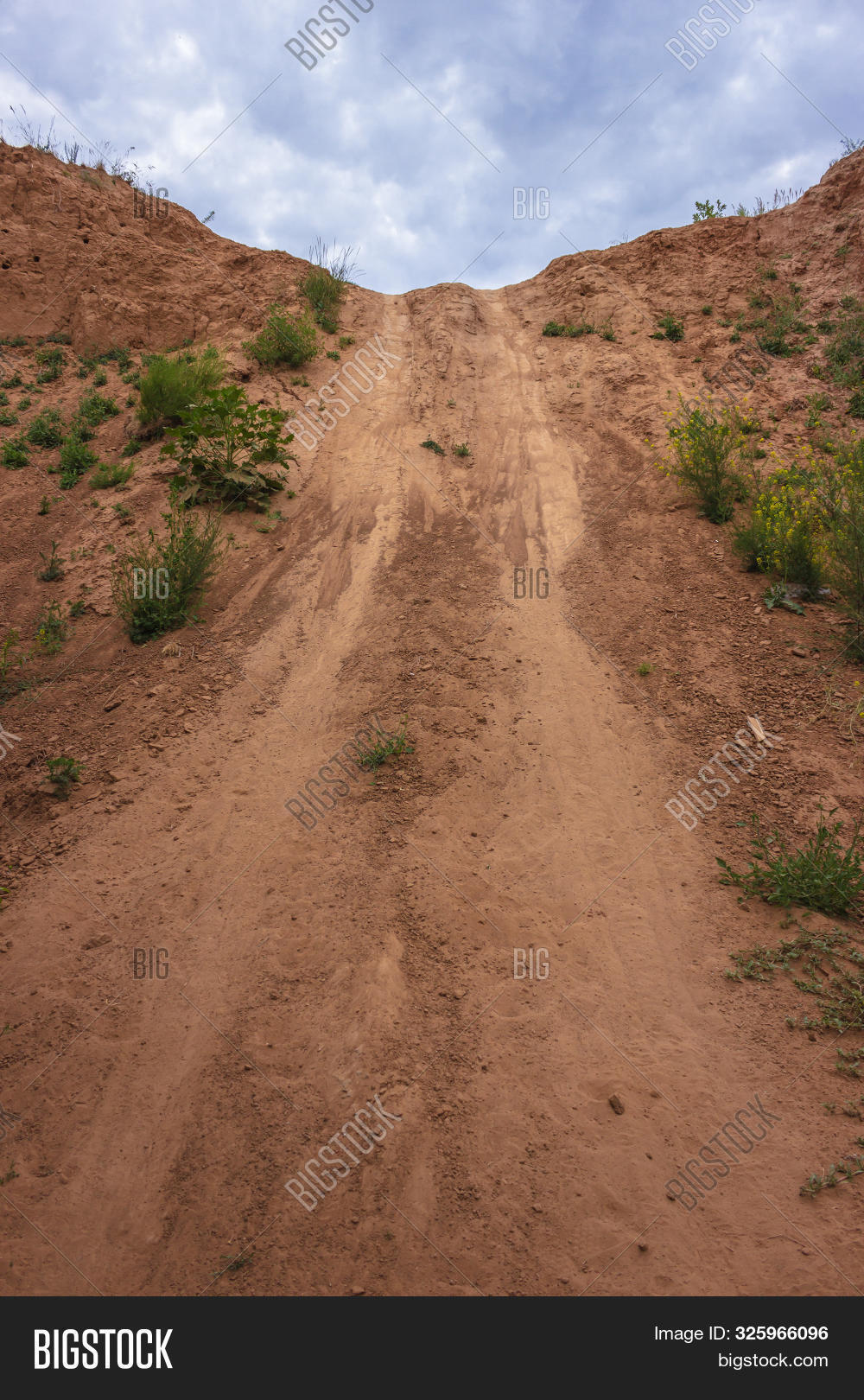 View Clay Road Hilly Image & Photo (Free Trial) Bigstock
