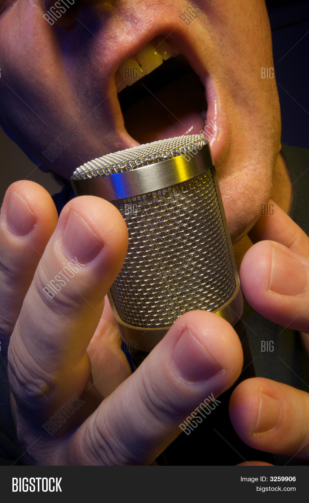 Vocalist & Microphone Image & Photo (Free Trial) Bigstock