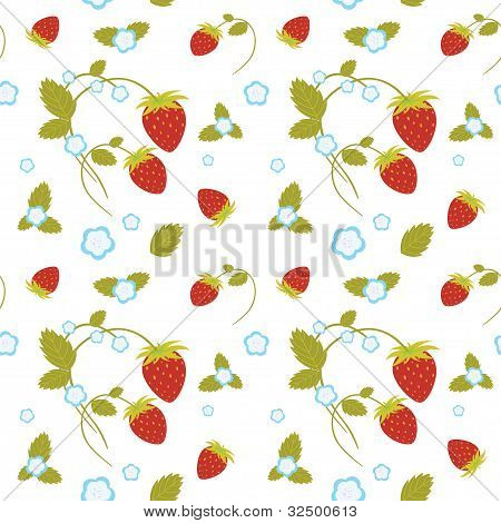Erdbeeren nahtlose