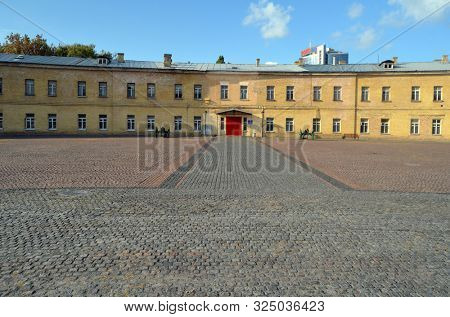 Built in the Russian Empire in the 19th century. Part of the time was used as a prison.The Kiev Fortress. September 29, 2019. Kiev, Ukraine