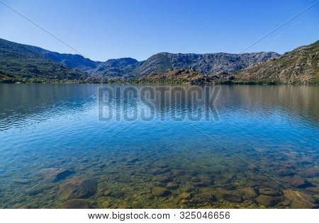 Lake of Sanabria, near Puebla de Sanabria, Castilla y Leon, Spain