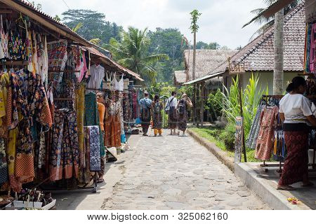 Indonesia Bali Sept 20, 2019 Gunung Kawi Temple In Ubud,