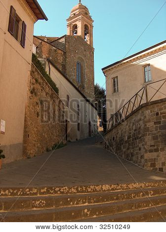 Ulice v Montalcino