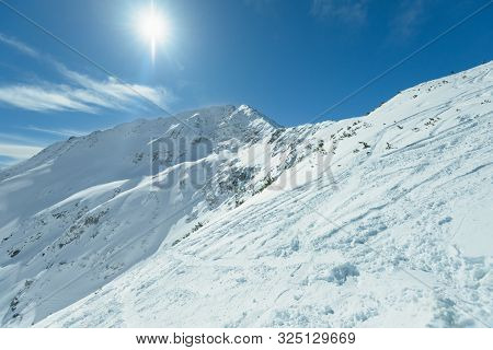 Pirin Mountains In Winter In Bulgaria