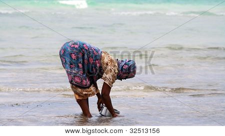 Kvinde i Zanzibar