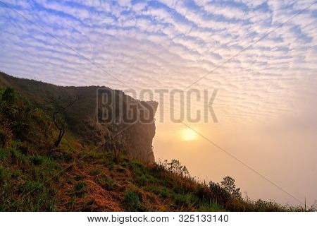 Phu Fah Chiang Rai Is A Popular Tourist Destination In Thailand.
