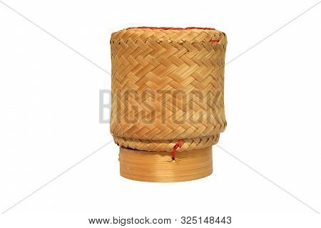A Lao Rice Basket Or Bamboo Basket Or Houat And Thailand Name Is Kratip For Glutinous Rice Or Sticky
