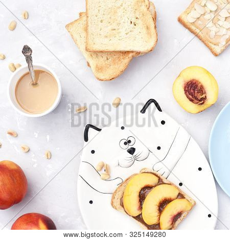 Beautiful Composition Of Delicious And Healthy Food. Breakfast. Healthy Food.