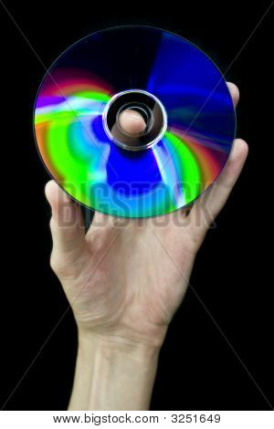 Mano con un Cd