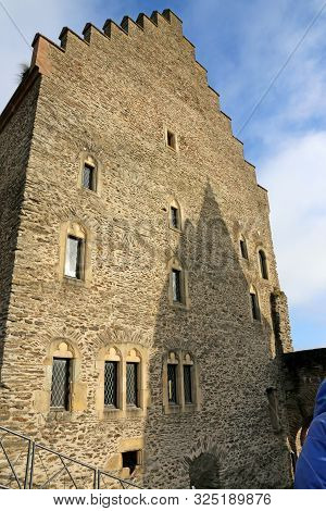 Building In The Grounds Of Bourscheid Castle, Luxembourg