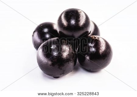 Jaboticaba Or Jabuticaba Is A Purplish Black-white Fruit That Can Be Eaten Raw Or Used To Make Jams,