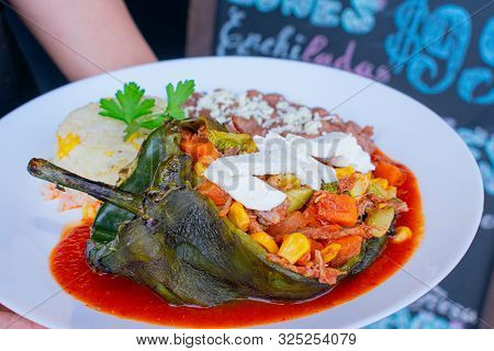 Chile Relleno Of Mexican Food