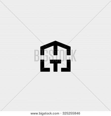 Letter T M Tm Mt Home Logo Template Vector Design