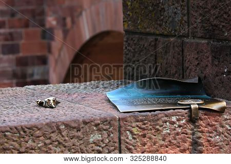 Heidelberg Is A City On The Neckar In Germany