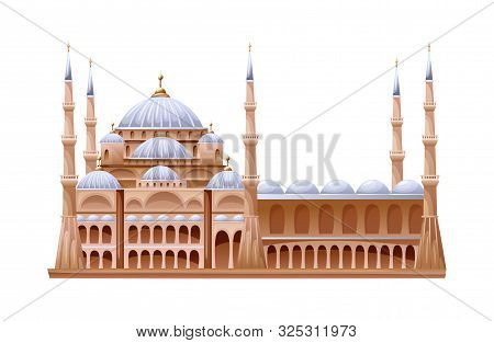 Blue Mosque Sultanahmet Symbol Of The City Of Istanbul.
