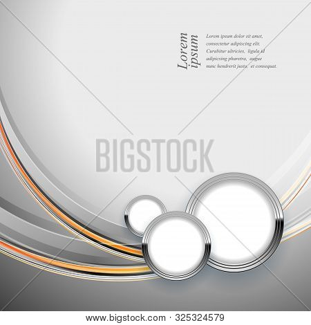 Bright Vector Modern Design Template. Annual Report Elements For Your Work. Colorful Layout, Magazin