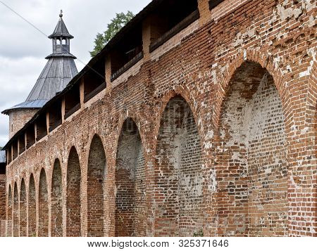 Ancient Architectural Complex Fortress Zaraisk Kremlin, Russia