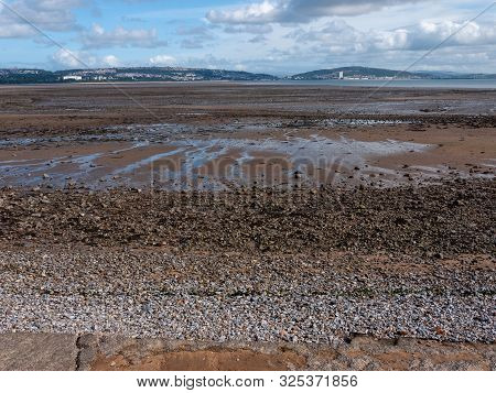 Mumbles Swansea Wales Coast Scene Boats Harbour Pier Holiday Sun