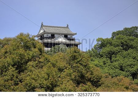 Castle Keep Of Matsuyama Castle In Ehime, Japan