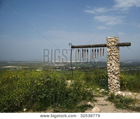Parc des fouilles en Israël