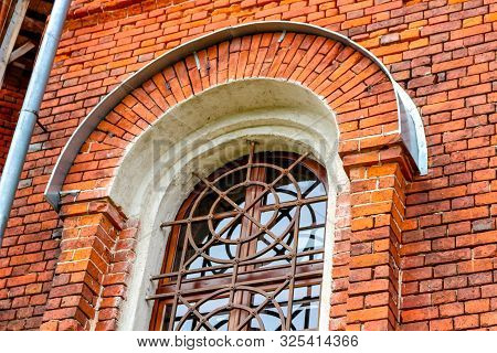 Windows Of The Church Of The Archangel Michael In 1774 In The Village Of Krasnoye, Borovsky District