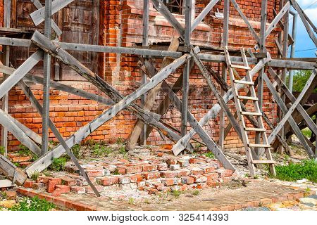 Restoration Of The Church Of Archangel Michael In 1774 In The Village Of Krasnoye, Borovsky District