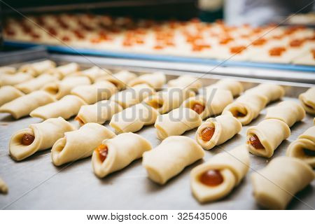 Cookie Making Factory Bakery Fresh Cook Biscuit