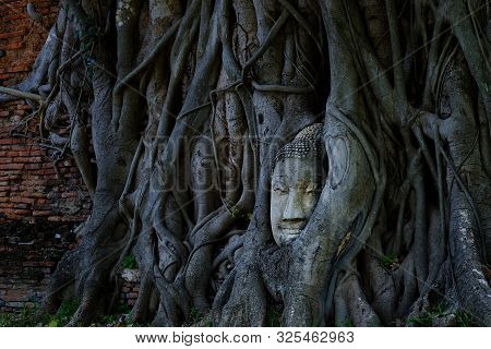 Old Temple Ayuttha Of Thailand Heritage Of Asia