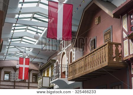 The Old Building In The Style Of Denmark.