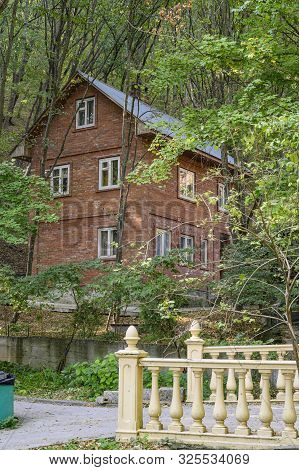 Gorny Settlement, Krasnodar Krai, Russia - September 15, 2019: Deserts, Temple And Spring Of Theodos