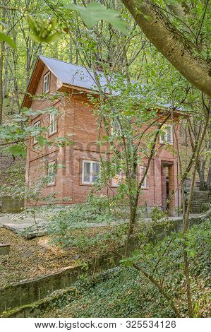 Gorny Settlement, Krasnodar Krai, Russia - September 15, 2019: Deserts, Temple And Spring Of Theodos