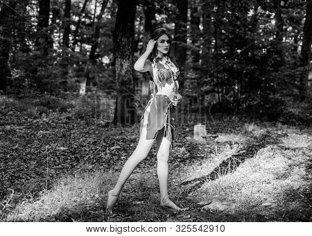 Survival Lessons. A Delicious Girl. Wild Woman In Forest. Ethnic Tribal Fashion. Deep Forest. Amazon