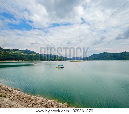 Zlatar Lake (zlatarsko Jezero) Summer View, Serbia.