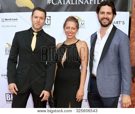LOS ANGELES - SEP 28:  Dove Meir, Tegan Bukowski, Henry Behel at the 2019 Catalina Film Festival - Saturday at the Catalina Bay on September 28, 2019 in Avalon, CA