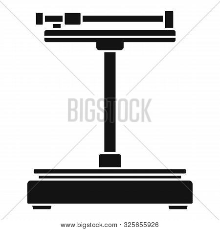 Mechanical Scales Icon. Simple Illustration Of Mechanical Scales Vector Icon For Web Design Isolated