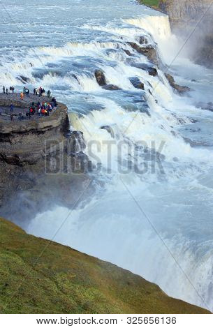 Gullfoss Waterfall in Iceland, Europe
