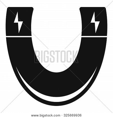 Magnet Icon. Simple Illustration Of Magnet Vector Icon For Web Design Isolated On White Background