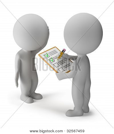 Gente pequeña 3D - encuesta