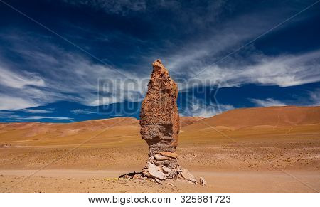 Stone Formation, Pacana Monk In Atacama Desert