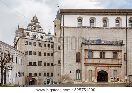 Unteres Tor Gate In Neuburg An Der Donau, Germany