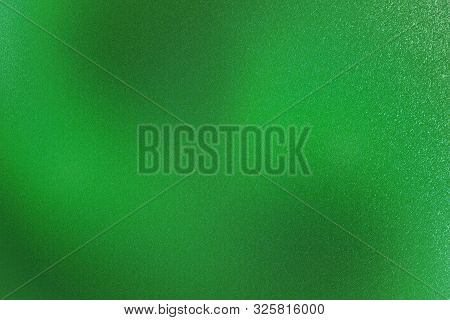 Texture Of Rough Green Metallic Wall, Abstract Pattern Background
