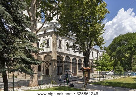 Nis, Serbia - June 15, 2019: Holy Trinity Cathedral Church At The Center Of City Of Nis, Serbia