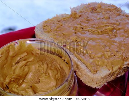 Peanut Buttered Bread